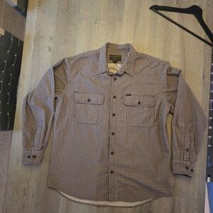 Filson Garmets Flannel Shirt Large